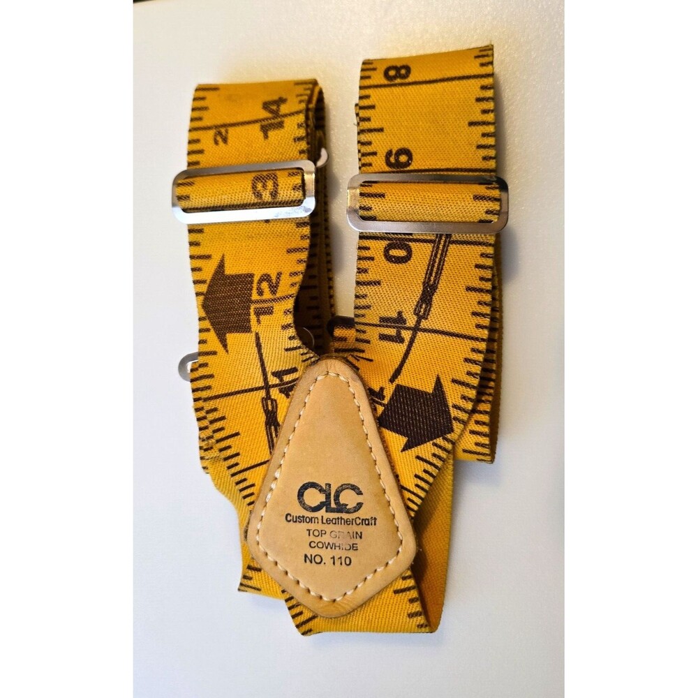 CLC Custom Leathercraft Carpenter Adjustable Suspenders No. 110 Rulers & Tools